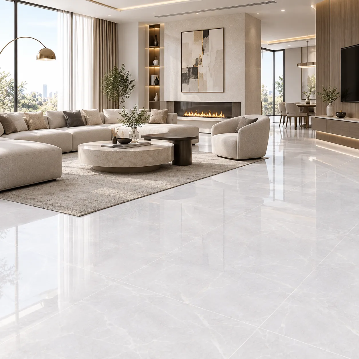 بلانش طوسی روشن 100×100