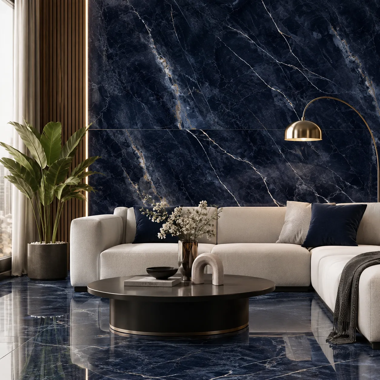 پولپیس آبی تیره 120×60